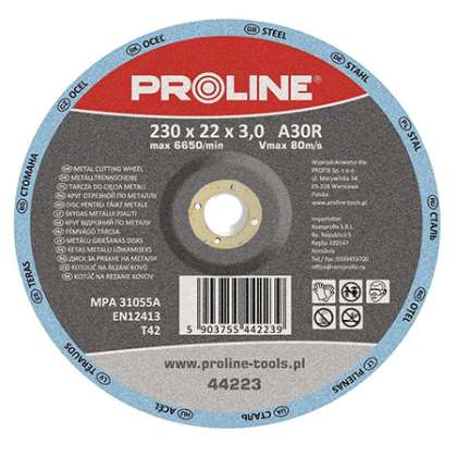 Disc Debitare Metal Depresat 125x2.5mm / A36s