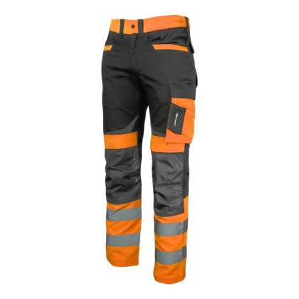 Pantalon Reflectorizant Slim-fit / Portocaliu - M