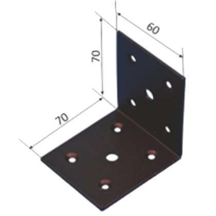 Coltar Dulgherie Negru Vopsit 60x70x70