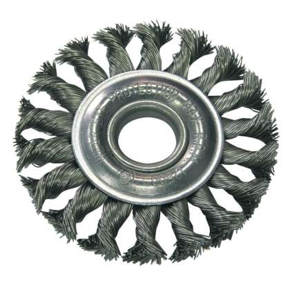 Perie Sarma Impletita Tip Circular Cu Orificiu 100mm