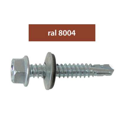 Suruburi Perforatoare Ral8004-aramiu 4.8x20mm, 250/set