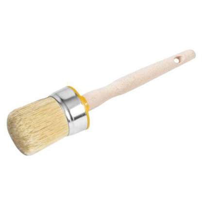 Pensula Rotunda Cu Maner Lemn Compozit - 60mm