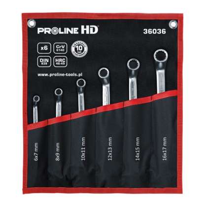 Set Chei Inelare Cotite Cr-va Hd 6-17mm - 6p.