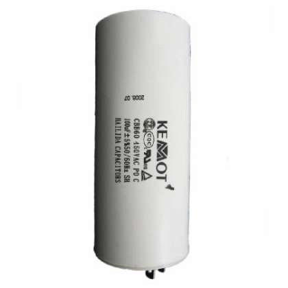 Condensator Motor Cu Surub Conector - 100uf / 450v