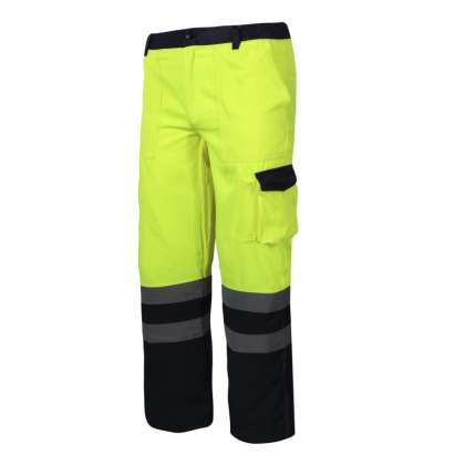 Pantalon Reflectorizant / Verde - M