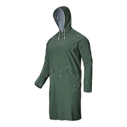 Pelerina Ploaie Cu Nasturi Si Fermoar - 2xl