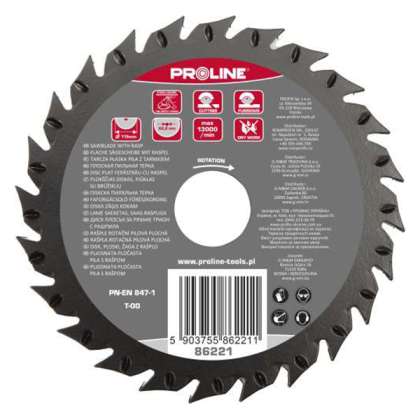 Disc Raspel Circular Plat / Frontal - 230mm