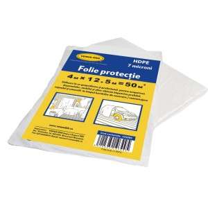 Folie Protectie "Hdpe" - 4 X 12.5 M - 7 Μm