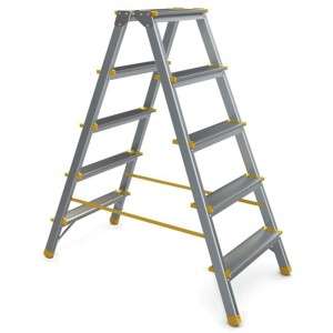 Scara Aluminiu 2 Tronsoane X 5 Trepte (965) - 1.11 M (Alv)