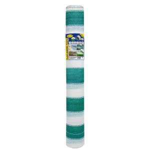 Plasa Umbrire 80 G/Mp, 2 X 10 M - Verde + Alb