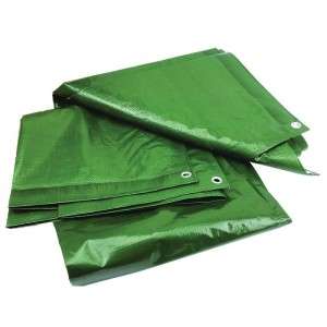 Prelata Cu Inele 120 G/Mp, 4X4 M, Verde