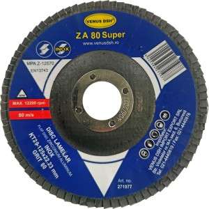 Disc Lam. Frontal Inox Kt29 - 125X22.23 Mm, Gr. 80