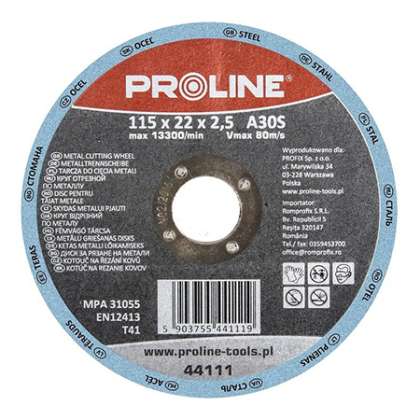 Disc Debitare Metal Extra Dur 115x2.5mm / A30s