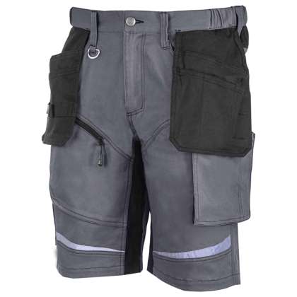 Pantalon Lucru Slim-fit Scurt / Gri - 3xl