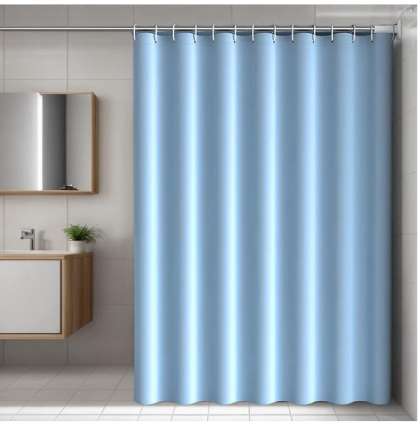 Perdea Dus 70g / 180x200cm - Albastru-deschis