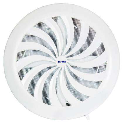 Grila Ventilatie Circulara, Cu Plasa, Dt Reglabil  80-150 Mm (Tm)