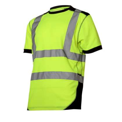 Tricou Reflectorizant / Verde-negru - Xl