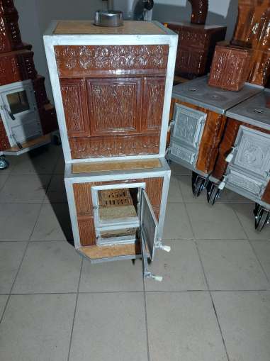 Soba agvariu turn 3 randuri plus 2 garnituri , culoare maro