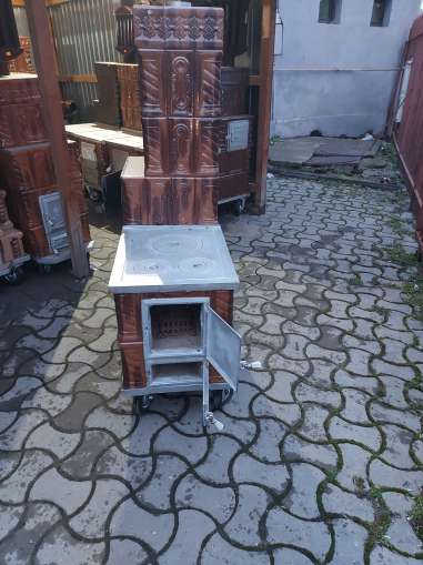 Soba plita 3 ochiuri 5 randuri plus garnitura 