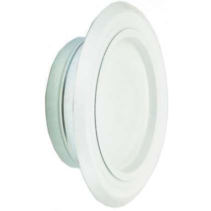 ROZETA EMAILATA ALB - 130 MM (DH)