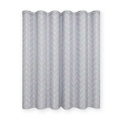 Perdea Dus 90g / 180x200cm - Model-carouri-gri