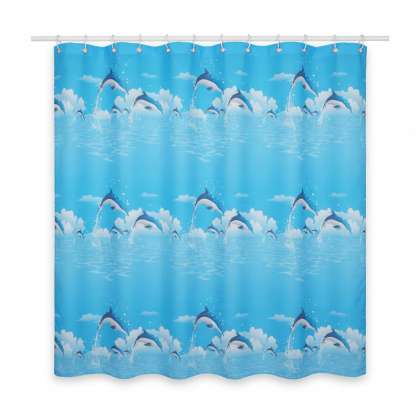 Perdea Dus 90g / 180x200cm - Model-delfin