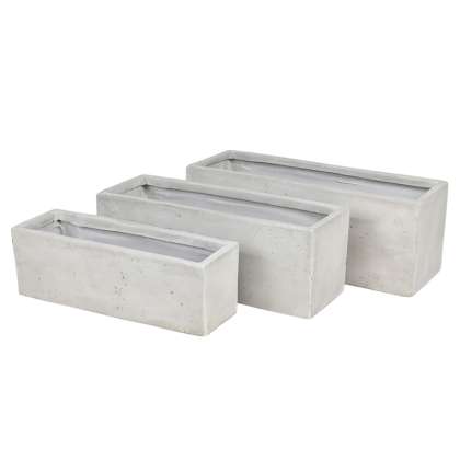 Set Ghivece Exterior - Dalia, 3p.