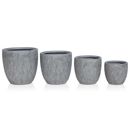 Set Ghivece Exterior - Luna, 4p.