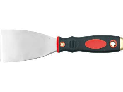 Șpaclu Din Oțel Inoxidabil, Mâner Bicolor Cu Inserție De Alamă, 5Cm