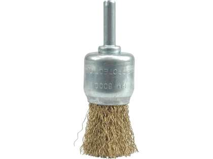 Perie CupĂ Cu Ax 24mm, SÂrmĂ OndulatĂ