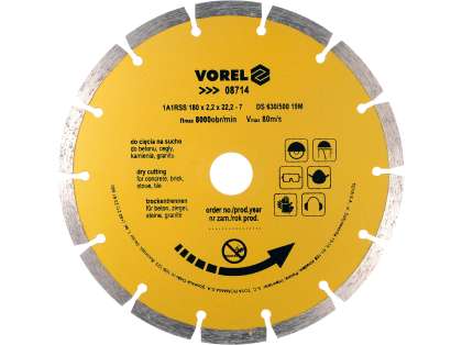 Disc Diamantat Cu Segmente 180mm