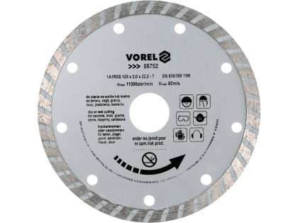 Disc Diamantat Turbo 125Mmdisc Diamantat Turbo 125 Mm