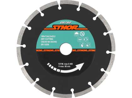 Disc Diamantat Segmentat 180x2.3mm H7