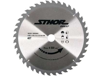 Disc Circular Pentru Lemn 300X30X3.2Mm T40
