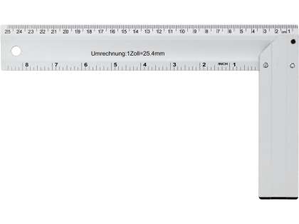 Echer Aluminiu 250mm