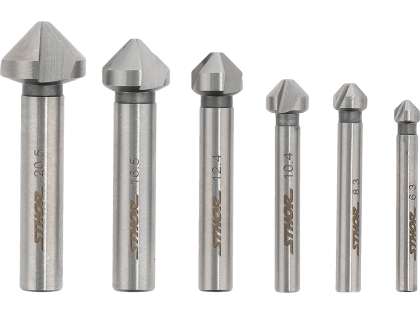 Set Freze Pentru Metal 6.3-20.5Mm 6Buc.