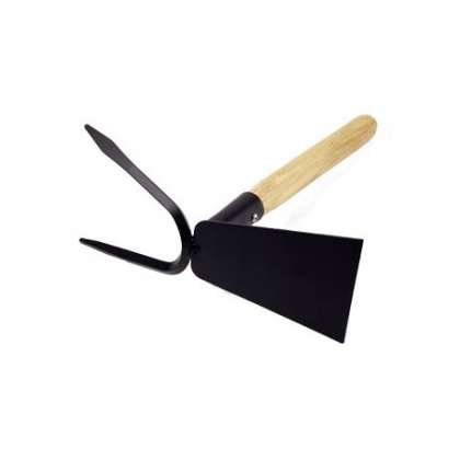 SAPALIGA CU FURCHETA, COADA LEMN 250 MM