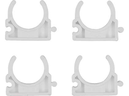 Set 4 Cleme Suport Țeavă Pvc, Pe, Pe-X, Pp, Pb, 22Mm