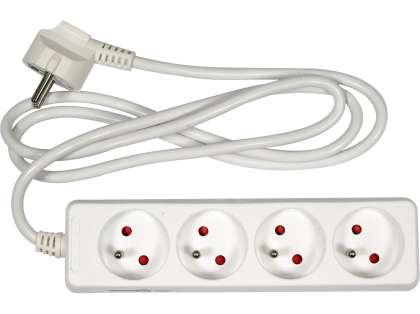 Prelungitor Cu ÎmpĂmÂntare, 4 Prize, 1,5 M