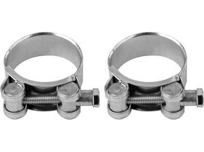 Set 2 Cleme Zincate Cu Șurub, 38-41/2''0Mm