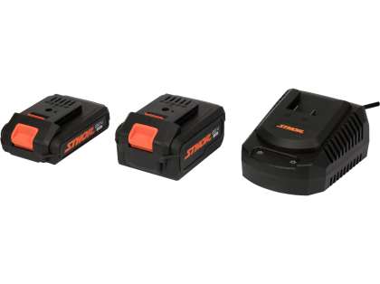 Set 2 Acumulatori (4Ah+2Ah) Și Încărcător Pentru Gama Sthor 20V