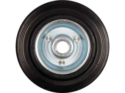 RoatĂ Cu Cauciuc Negru 250mm