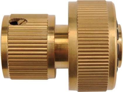 Conector Furtun Cu Stop Din Alamă 3/4''