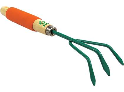 Cultivator 3 Gheare, Mâner Lemn