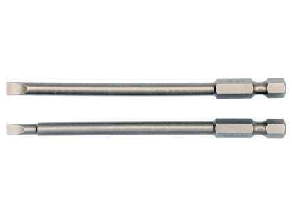 Capăt Surubelniță 100Mm, 1/4'' Dreaptă, 2 Buc