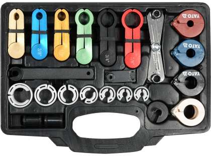 Set Blocare Conducte Aer Condiționat Și Combustibil, 23 Piese