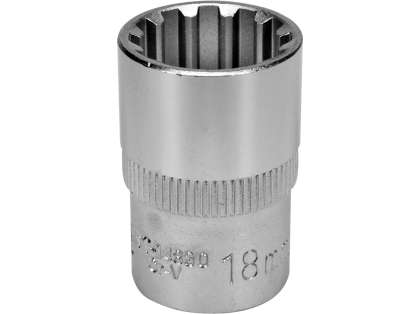 Cheie Tubulară Spline 1/2''X18Mmx38Mm