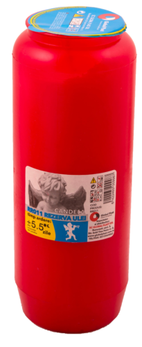 Rezerva candela rosie timp de ardere ~132h