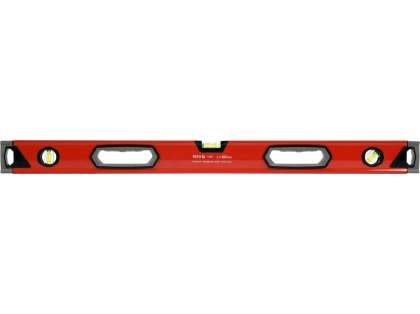 Nivelă De Aluminiu 800Mm, 3 Flacoane, Precizie 0,5Mm/M