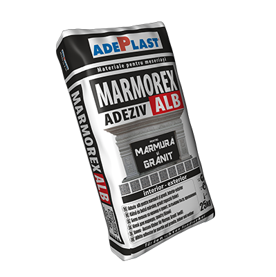 MARMOREX ALB ADEPLAST ( 25 KG )